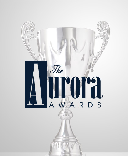 Multiple Aurora Award Winner – honored by industry professionals across the Southeast