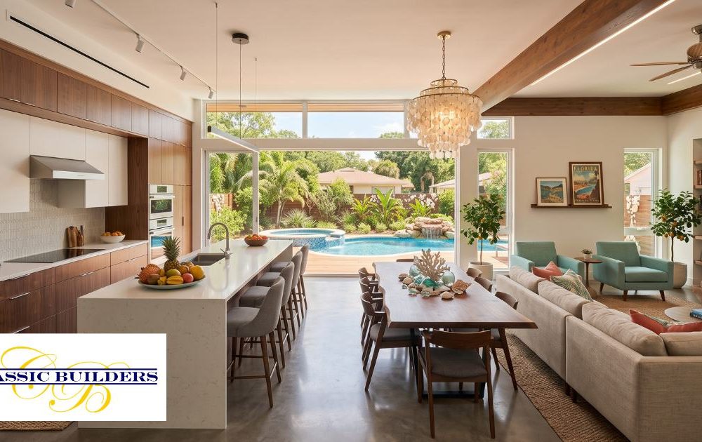 A custom designed and built home for empty-nesters in Florida